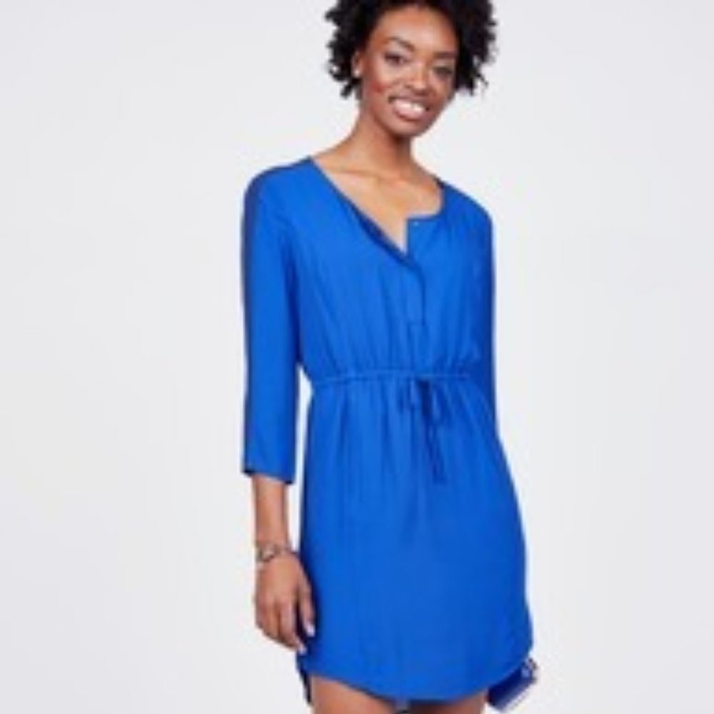 Noir Cinch Waist Pocket Dress